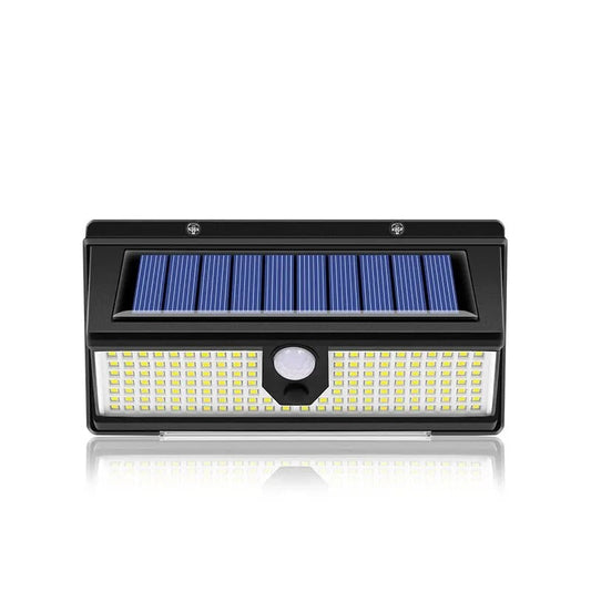 190 LED Solar Wall Light Outdoor Waterproof with Motion Sensor