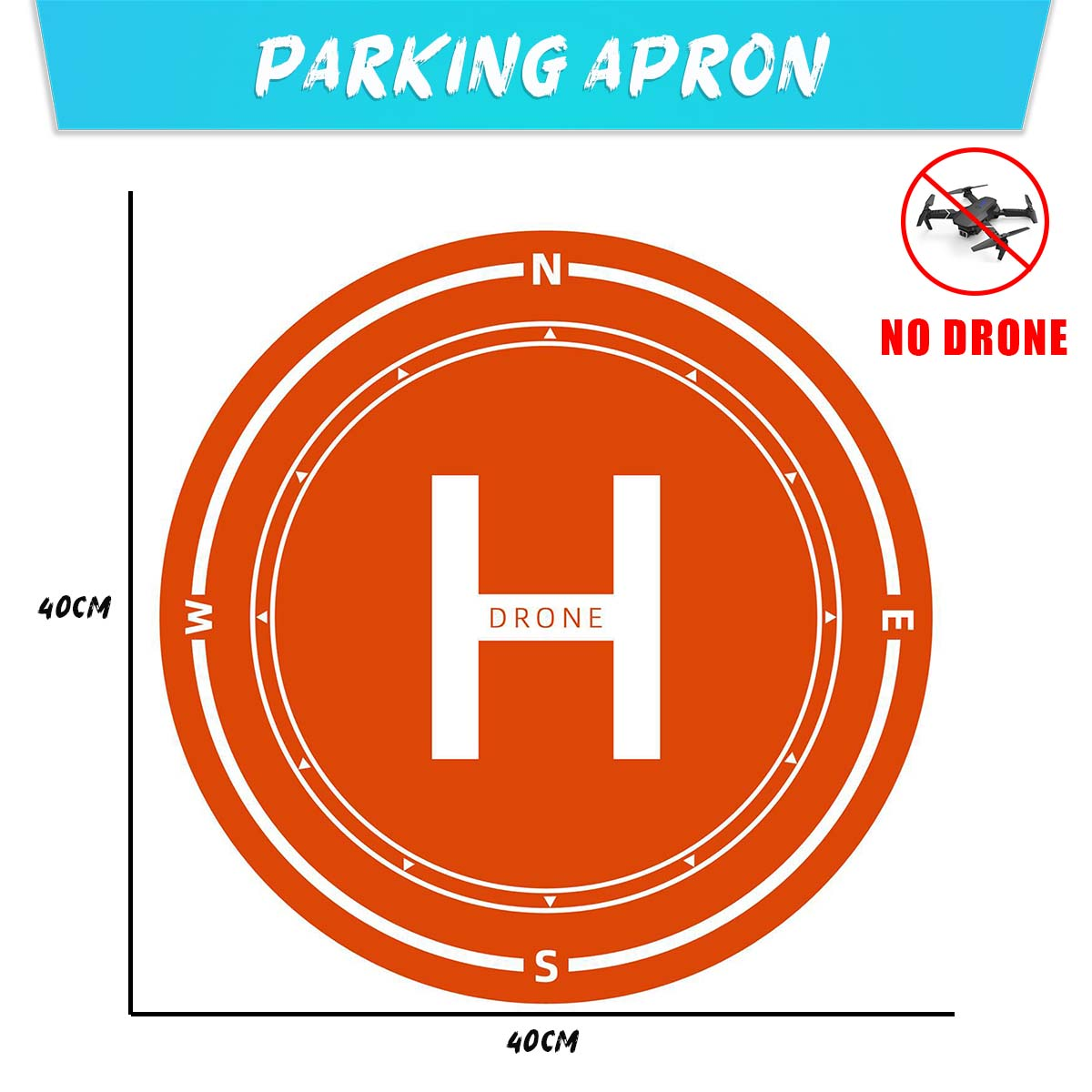 Hydra Drone 8K Professional Foldable with Triple HD Wide Angle Cameras