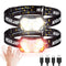 9-LED Rechargeable Headlamp – USB Motion Sensor Headlight
