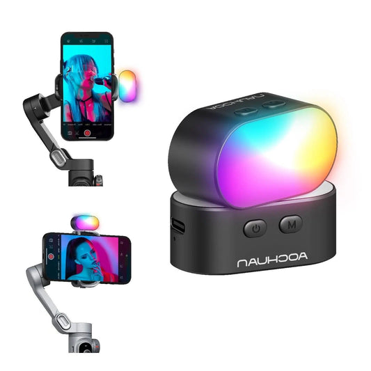 RGB Magnetic Fill Light for Gimbal – LED Photography Light