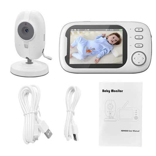 Wireless Video Baby Monitor – Night Vision, 2-Way Audio
