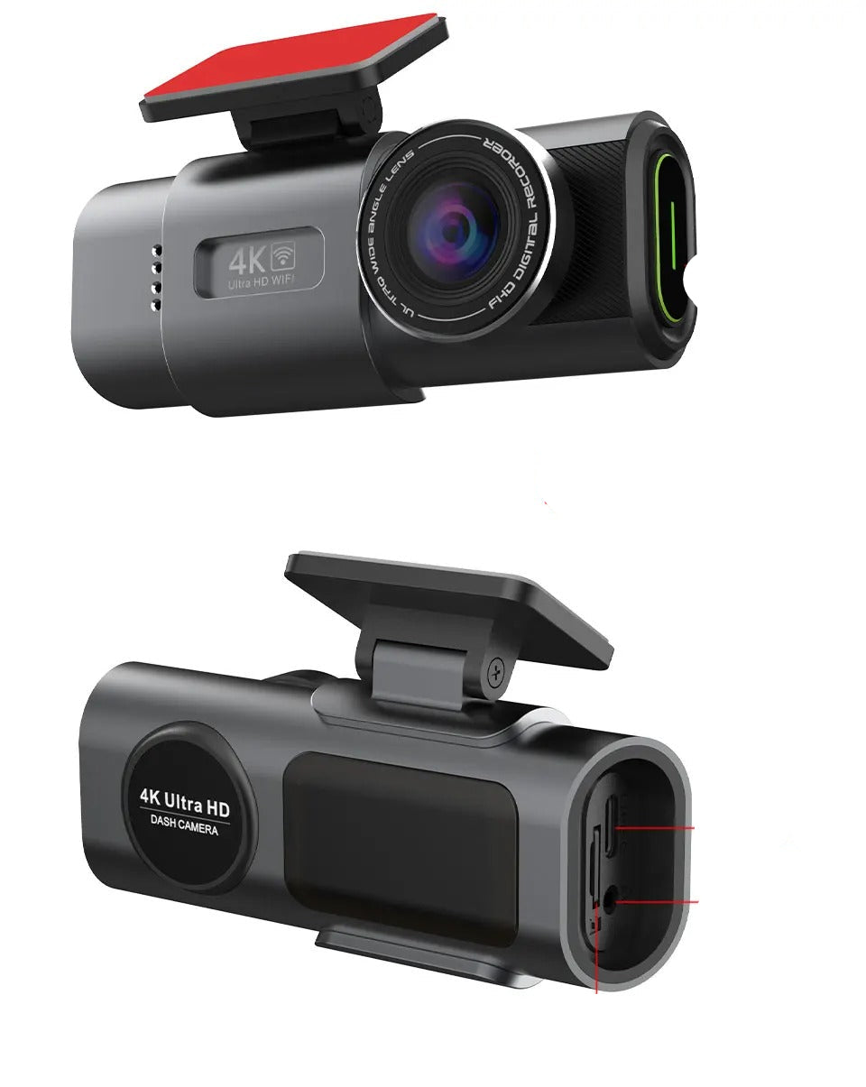 Dash Cam Dual Lens 4K UHD