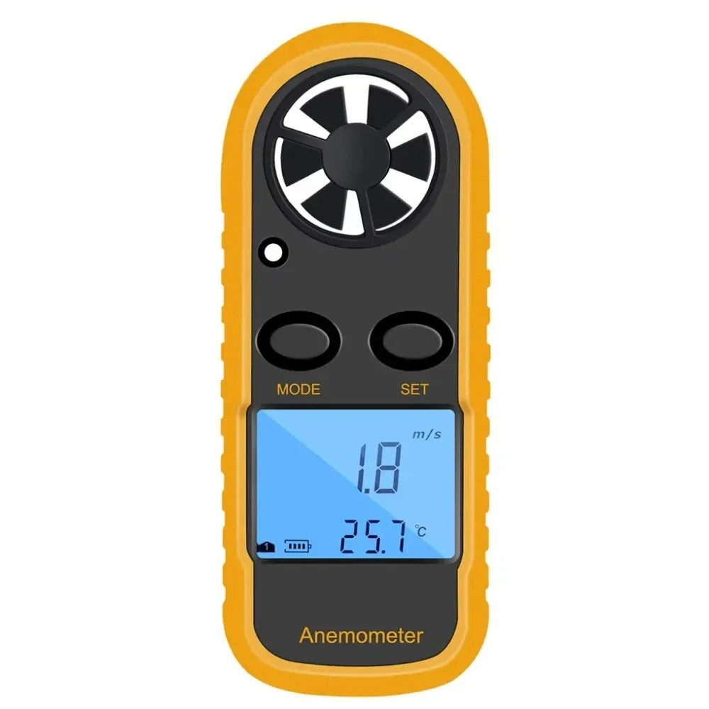 Digital Pocket Anemometer – Smart Wind Speed & Temperature Meter