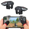 Six-Finger Mobile Game Trigger – Universal L1 R1 Aim Gamepad with ABS Key Buttons