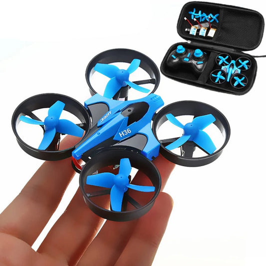 Mini RC Drone – 6-Axis Headless Quadcopter with 360° Flip & Remote Control for Kids