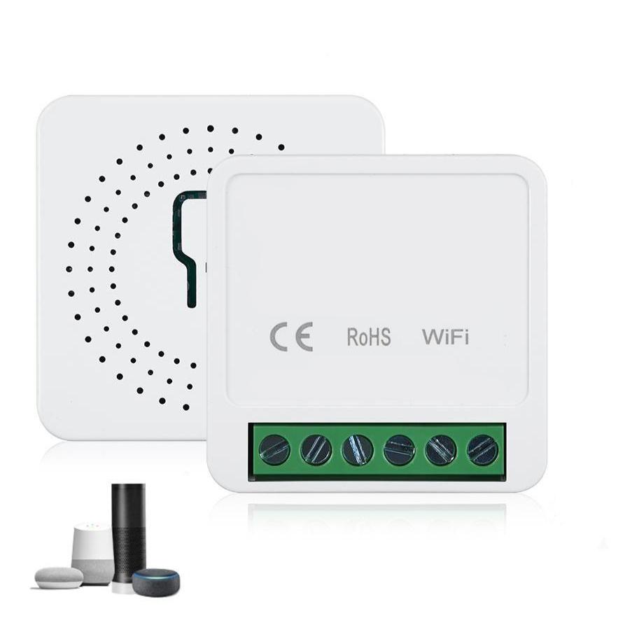 MiNi WiFi Smart Switch with App Remote Control & Timer, 2 Way Relay