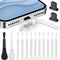 Mobile Phone Charging Port Dust Plug & Cleaner Kit – Dustproof Cleaning Tool