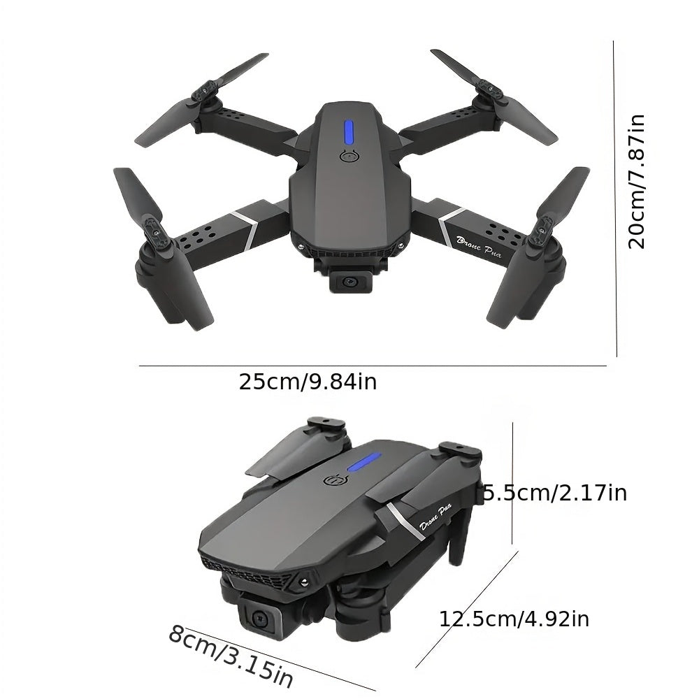 RC Drone with 4K Camera, Foldable Design, WiFi FPV, and Altitude Hold Perfect Gift for Aerial Enthusiasts Photography