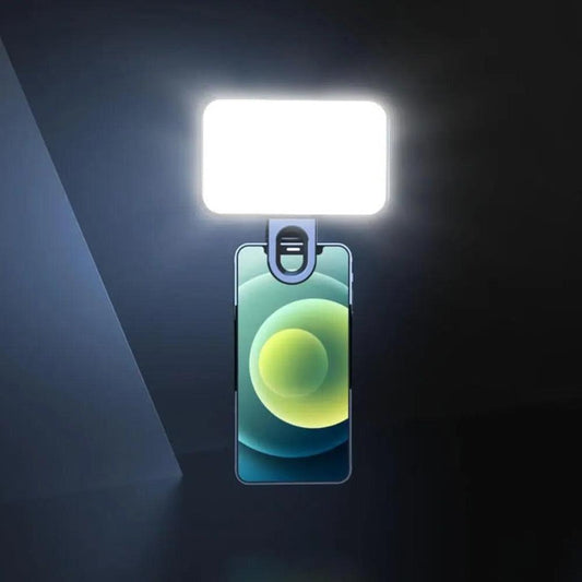 Portable Mini Rechargeable Selfie Fill Light – 3 Adjustable Brightness Modes