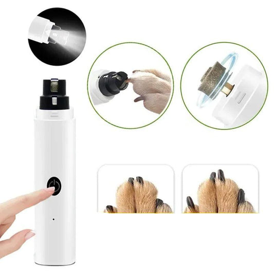 Rechargeable Electric Dog Nail Clippers USB Charging - Ultra Quiet