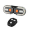 Remote Control Bicycle Taillight – USB Rechargeable LED Turn Signal & Brake Warning Light