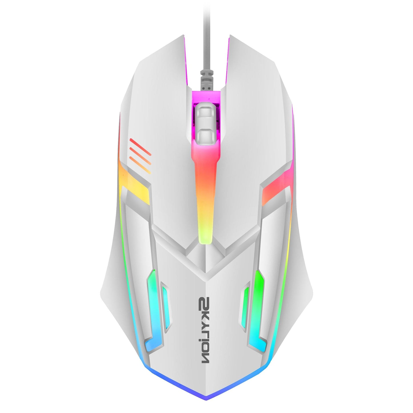 Wired Gaming Mouse 3-Button with Colorful Lighting