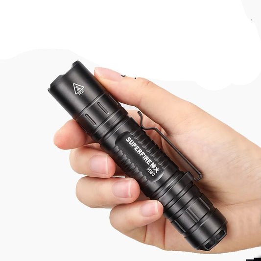 LED Flashlight – 1100LM 15W Tactical Torch with 18650 Battery