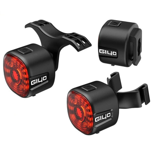 Smart Brake-Sensing Bike Tail Light – USB Rechargeable Waterproof LED Rear Lamp