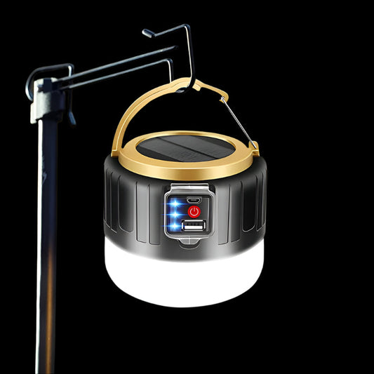 Solar Camping Light – Waterproof Rechargeable LED Tent Lantern
