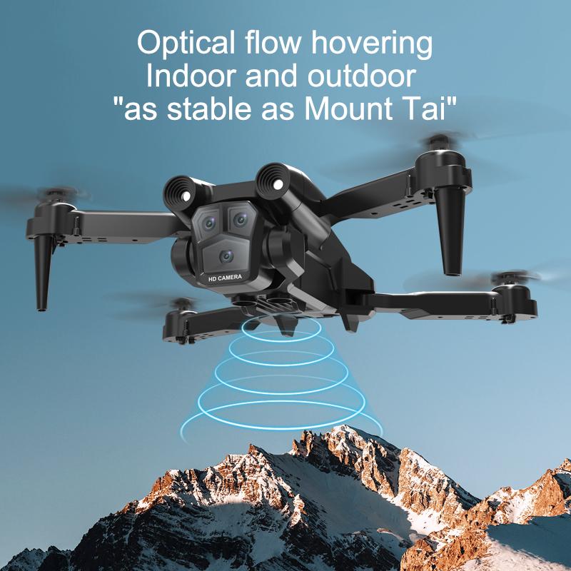 Hydra Drone 8K Professional Foldable with Triple HD Wide Angle Cameras