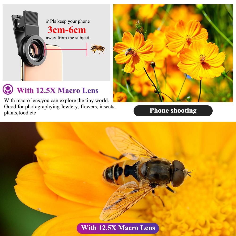 WideMax Super Wide Angle & 12.5x Macro Lens Kit for Smartphones