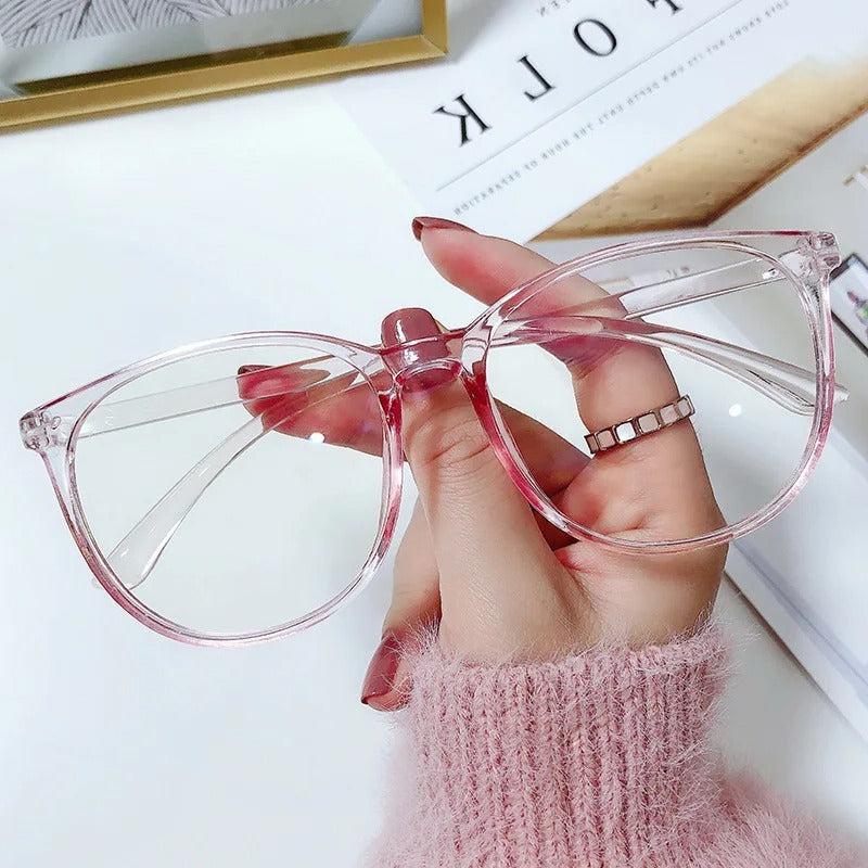 Transparent Anti-Blue Light Computer for Women