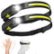 USB Rechargeable LED Headlamp – Bright XPE+COB Torch