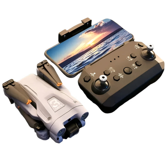 Pro Max 4K Drone – Foldable WiFi FPV Quadcopter with Obstacle Avoidance, ESC Camera & Brushless Motors
