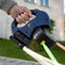Dual Retractable Dog Leash with Flashlight & Waste Bag Holder
