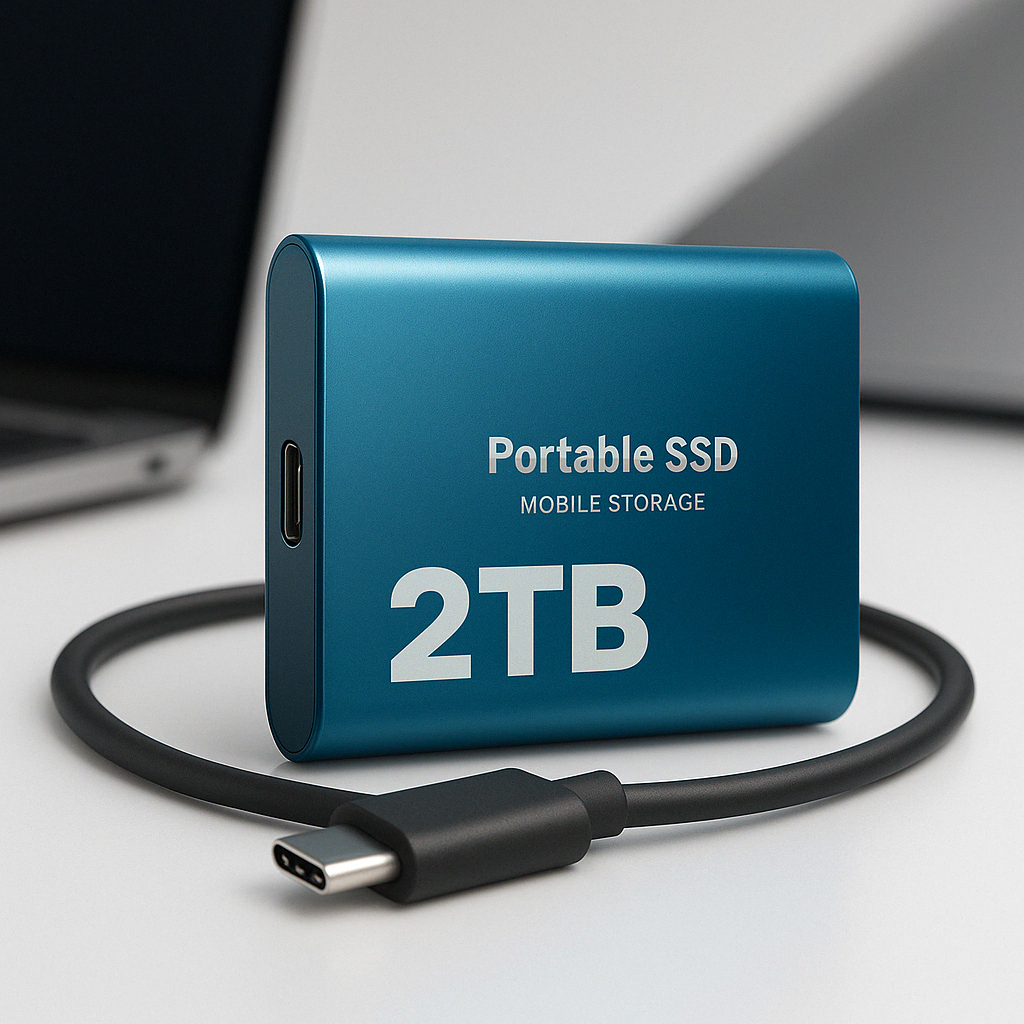 Portable SSD Drive Compact, High-Speed Storage