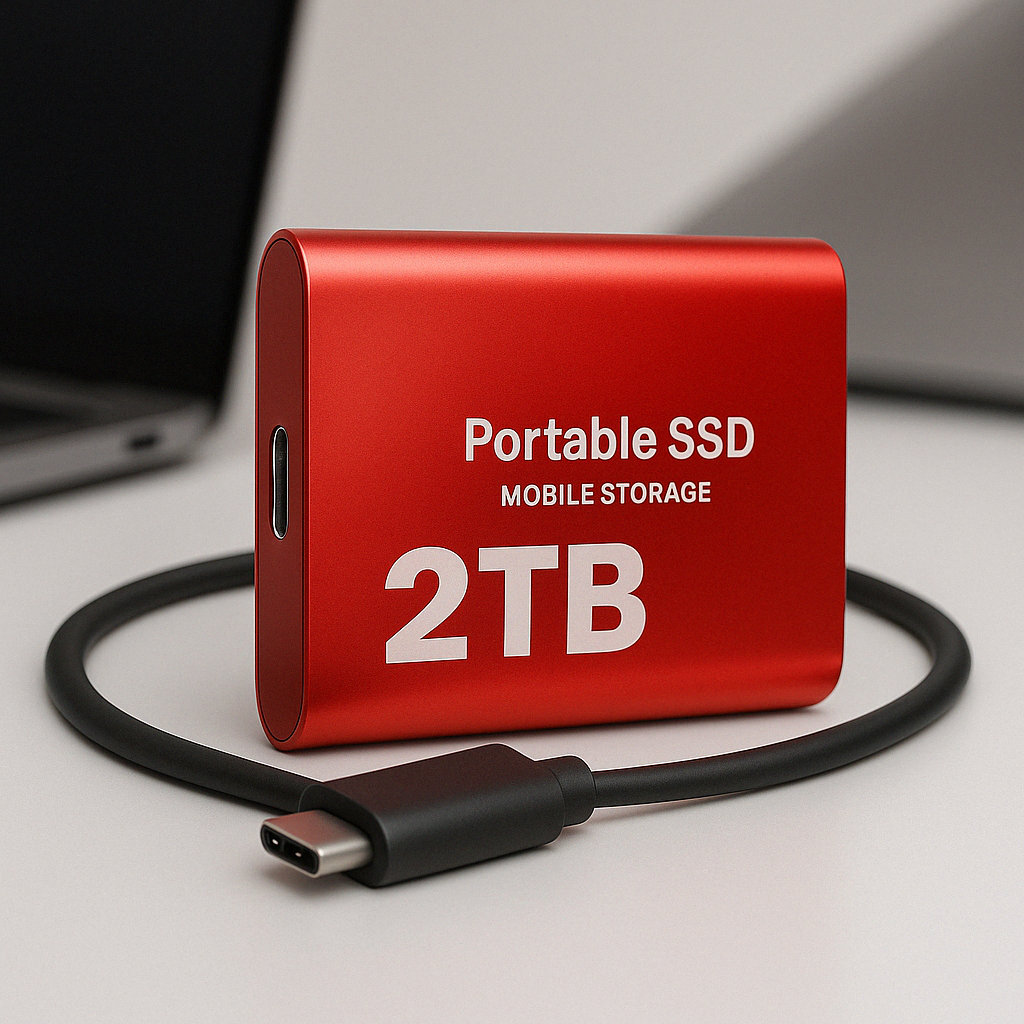 Portable SSD Drive Compact, High-Speed Storage
