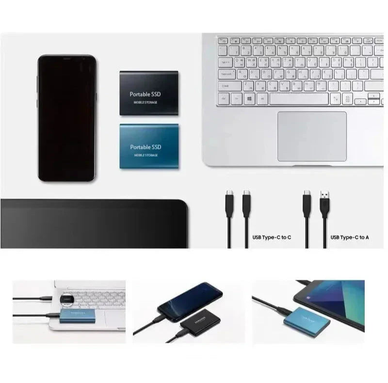 Portable SSD Drive Compact, High-Speed Storage