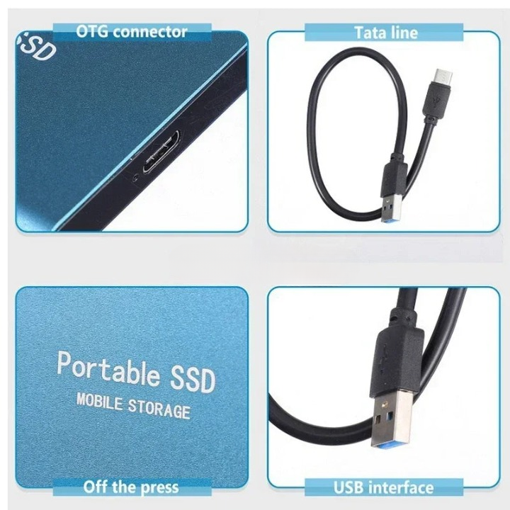 Portable SSD Drive Compact, High-Speed Storage