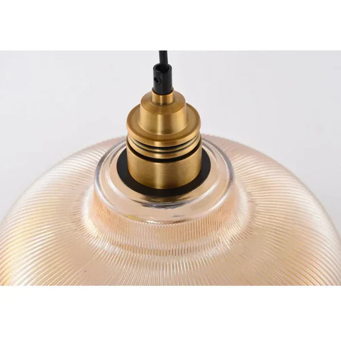 Glass Hanging Lamp Elegant Pendant Light