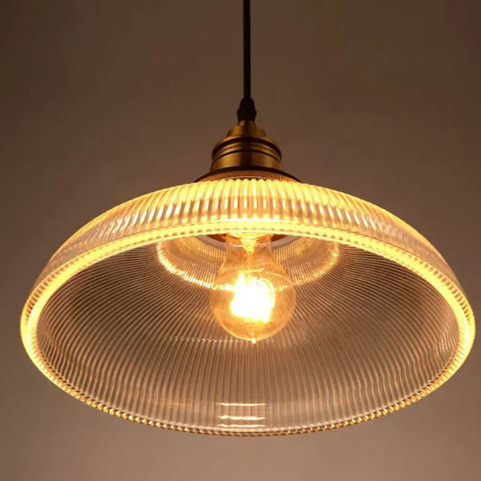 Glass Hanging Lamp Elegant Pendant Light