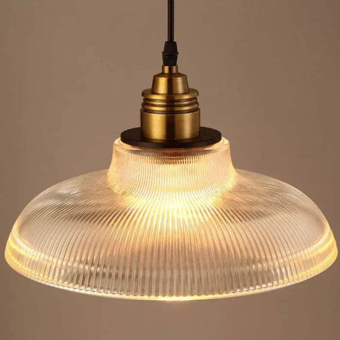 Glass Hanging Lamp Elegant Pendant Light