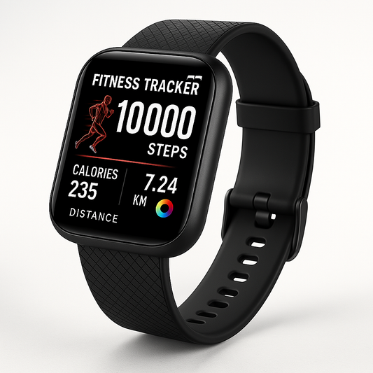 PulsFit Smart Fitness Watch – Bluetooth, Health Tracking & Unisex Design