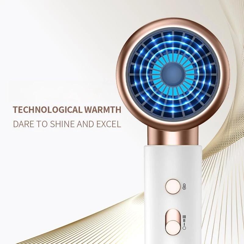 ProStyle 2000W Negative Ion Hair Dryer – Hot & Cold Wind, 5-Speed Settings