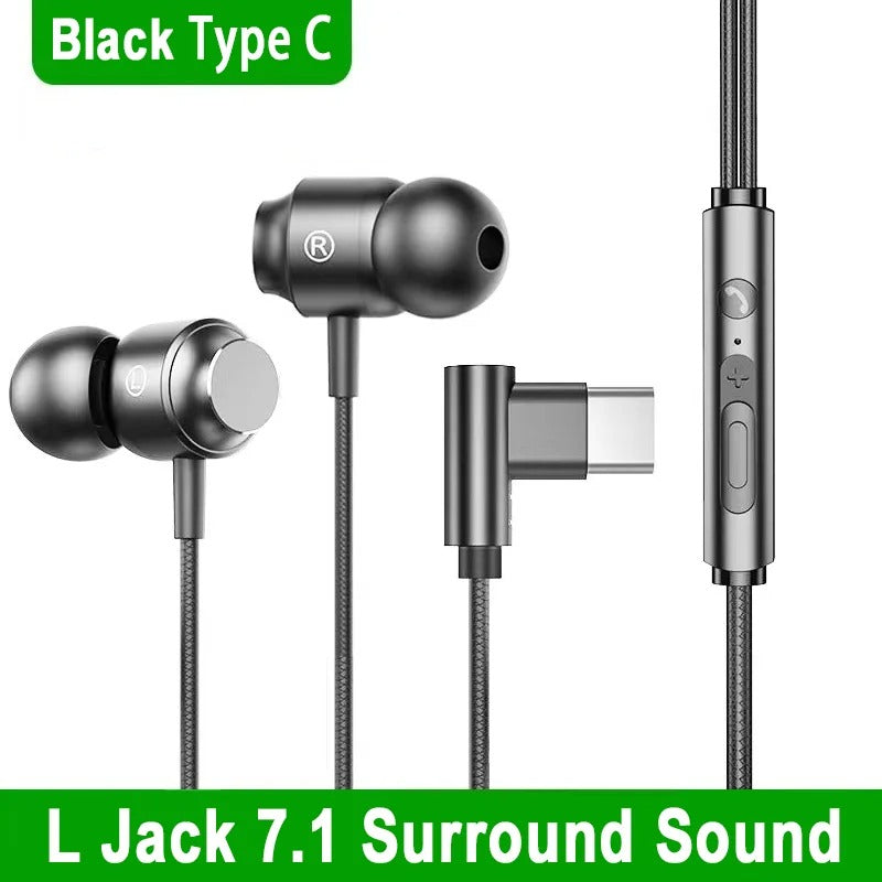 Jack Wired Gaming Headset HiFi Surround Sound with Mic