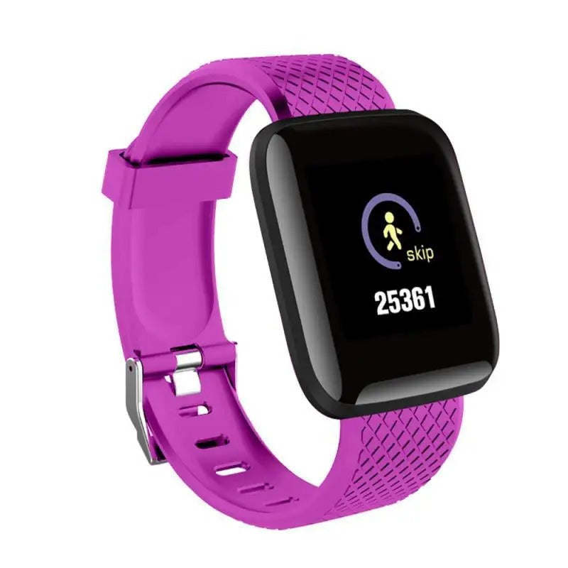 Bluetooth Fitness Tracker Smartwatch – Heart Rate, Sleep & Activity Monitor