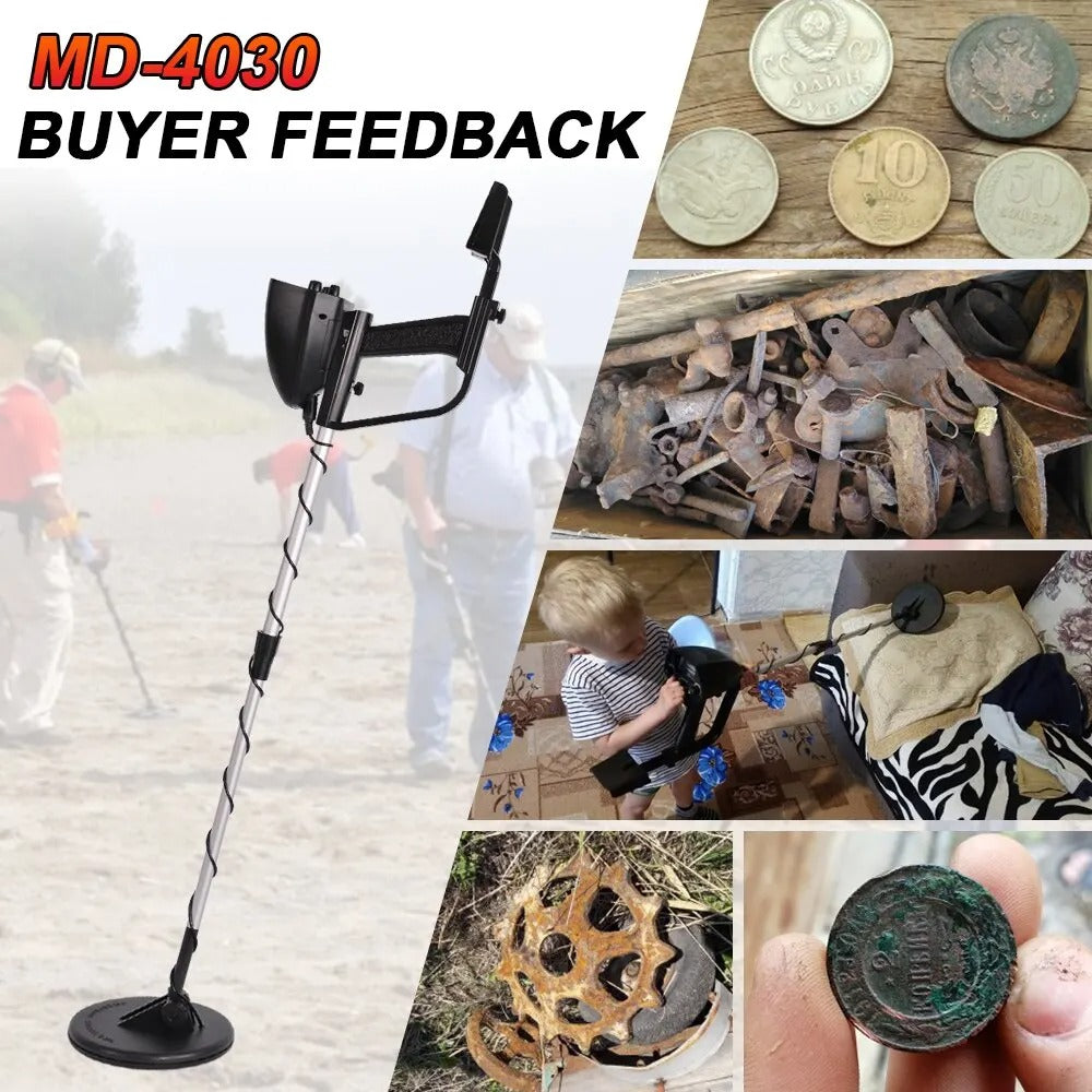Underground Metal Detector Adjustable Gold & Treasure Finder