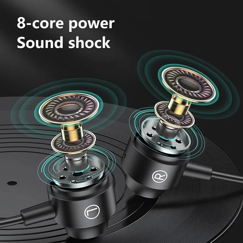 Magnetic Wired Gaming Headphone L Jack - HiFi Bass Stereo