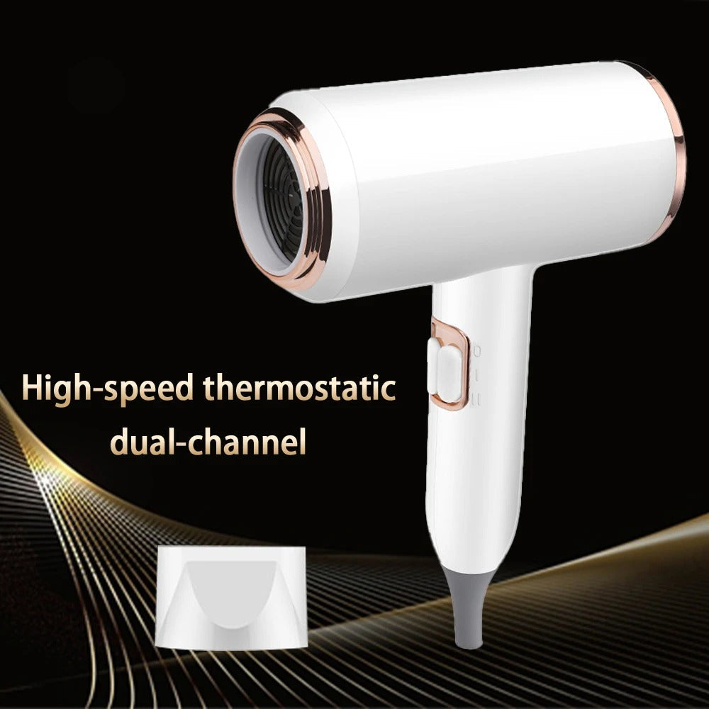 Professional Hair Dryer – 2400W Hot & Cold Wind Ionic Blow Dryer