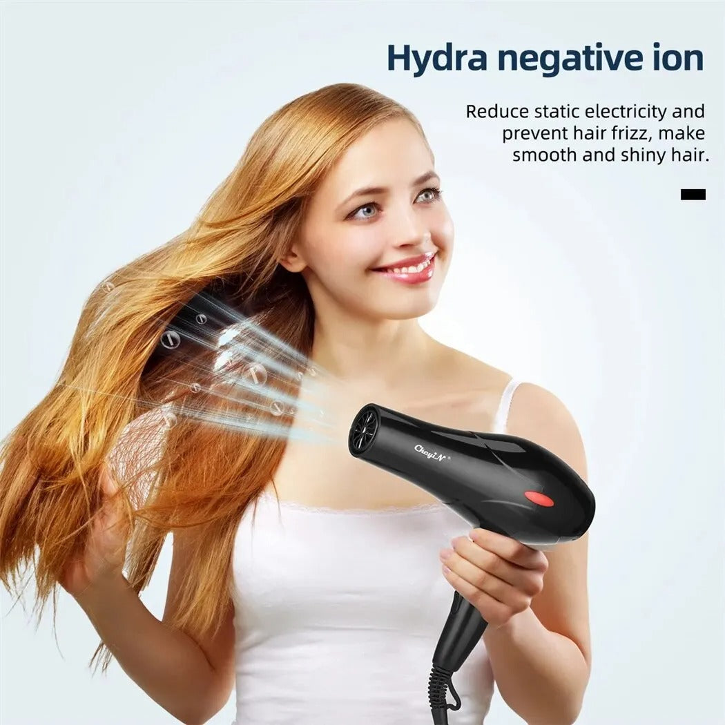 1600W Ionic Hair Dryer – Professional Negative Ion Blow Dryer
