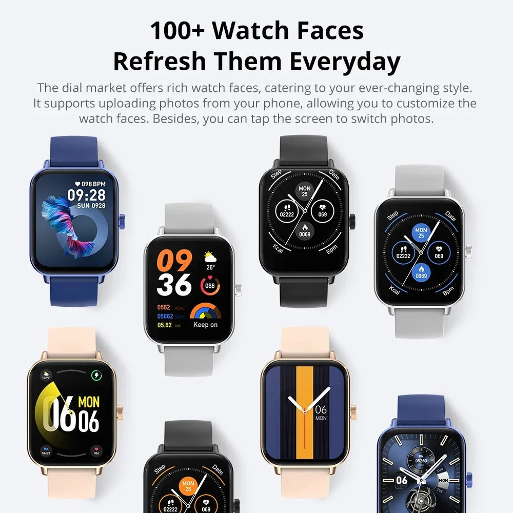 Ultra Smartwatch with 24/7 Health Monitoring & Bluetooth