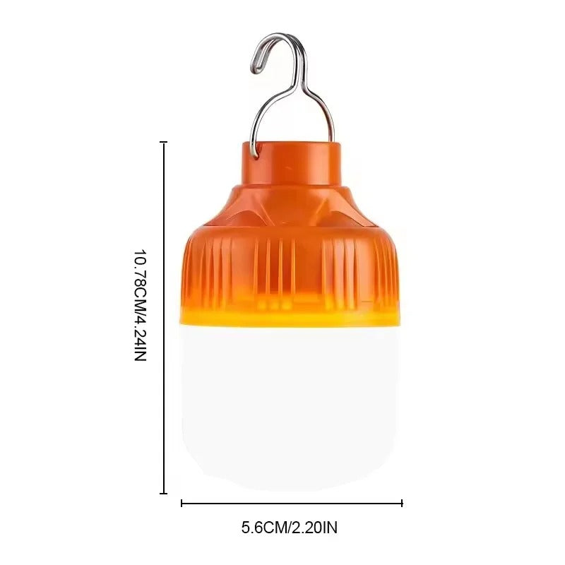 USB Rechargeable LED Camping Light – Super Bright Portable Bulb