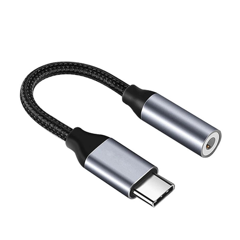 USB Type-C to 3.5mm Aux Adapter - Type-C to 3.5mm Audio Cable Converter