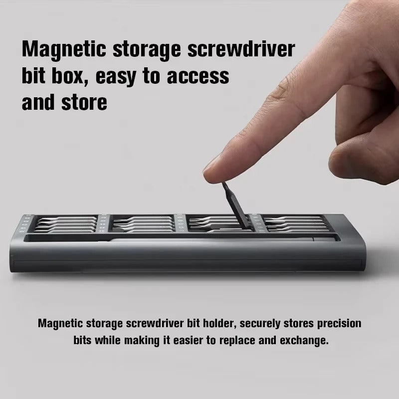 24-in-1 Finishing Screwdriver Set Multifunctional Magnetic Head
