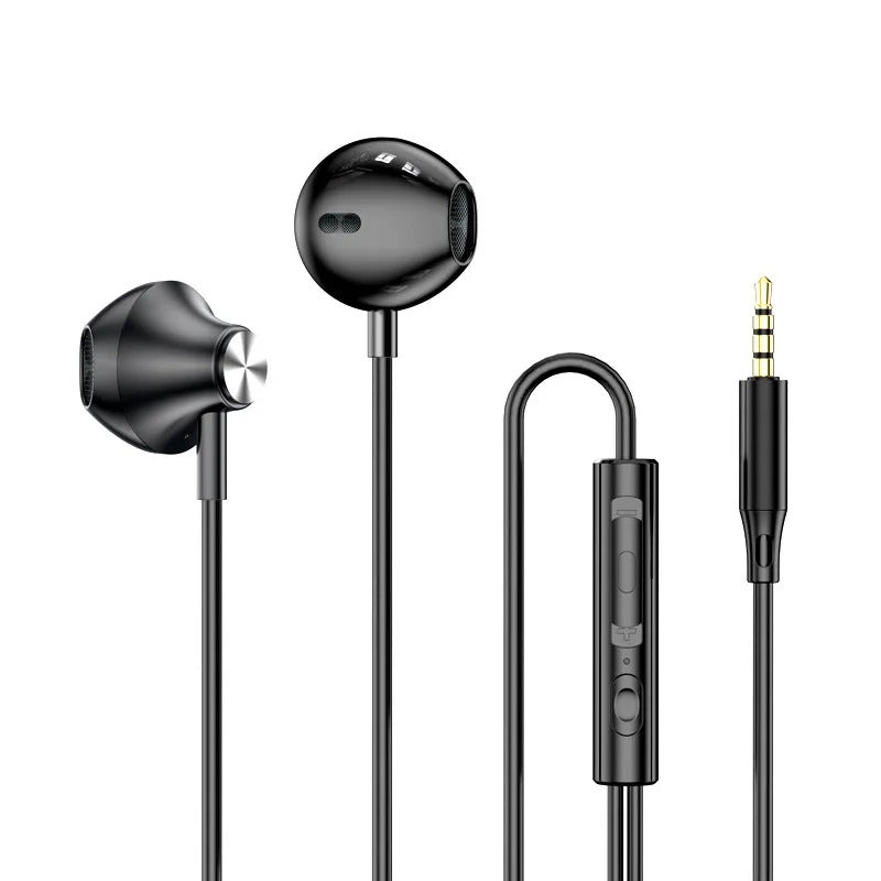 9D Stereo Type C & 3.5mm Gaming Headset Wired Earphones - HiFi Bass