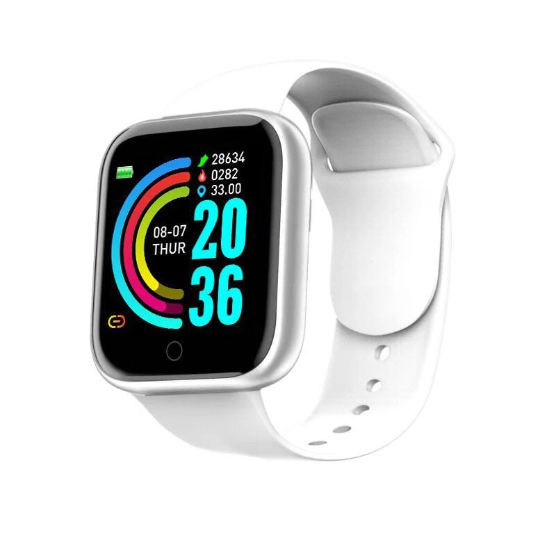Bluetooth Fitness Tracker Smartwatch – Heart Rate, Sleep & Activity Monitor