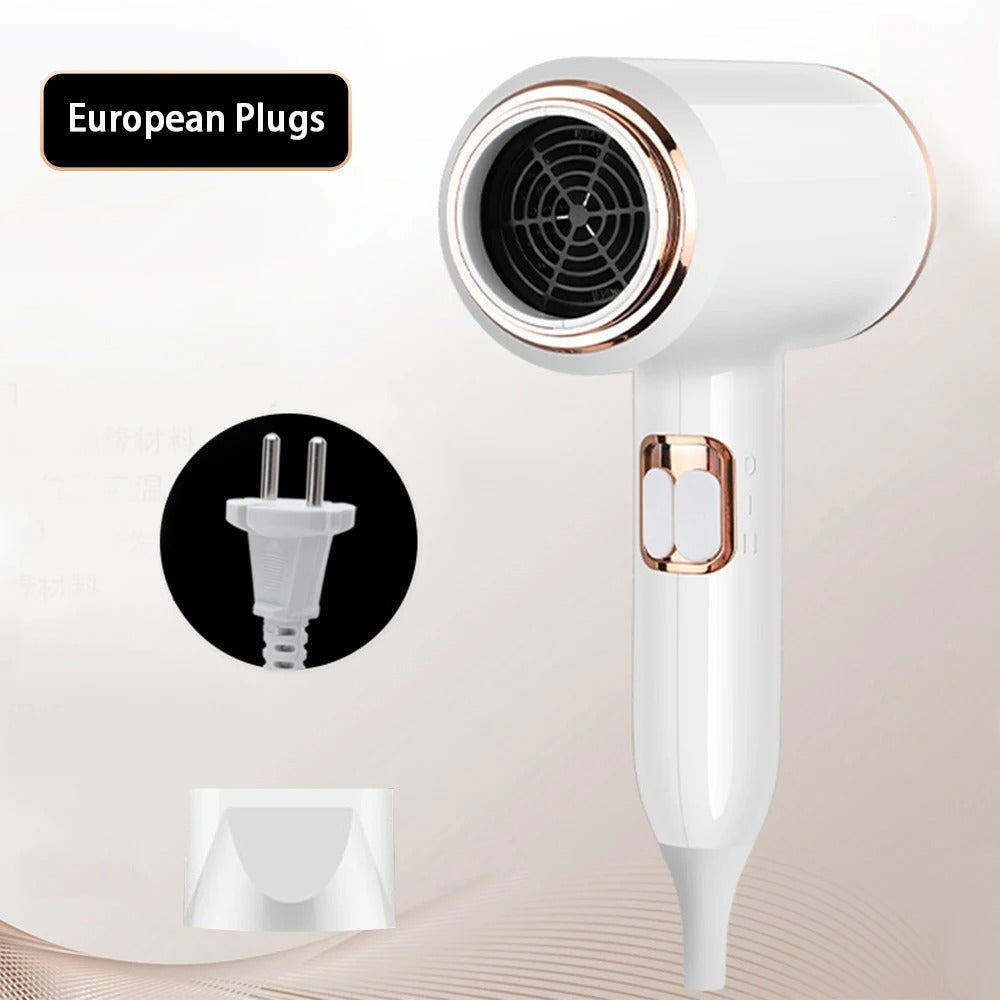 Professional Hair Dryer – 2400W Hot & Cold Wind Ionic Blow Dryer