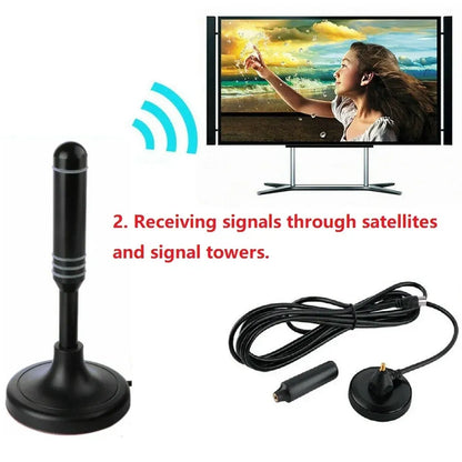 ClearView Portable HD TV Antenna – Indoor & Outdoor Digital Freeview Reception