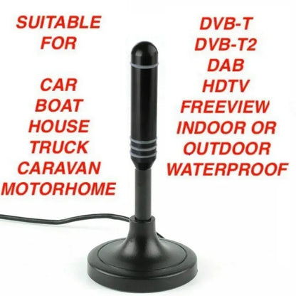 ClearView Portable HD TV Antenna – Indoor & Outdoor Digital Freeview Reception