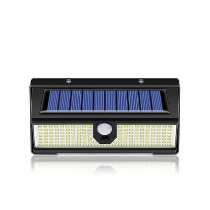 190 LED Solar Wall Light Outdoor Waterproof with Motion Sensor